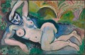 The Blue Nude Souvenir of Biskra 1907 abstract fauvism Henri Matisse
